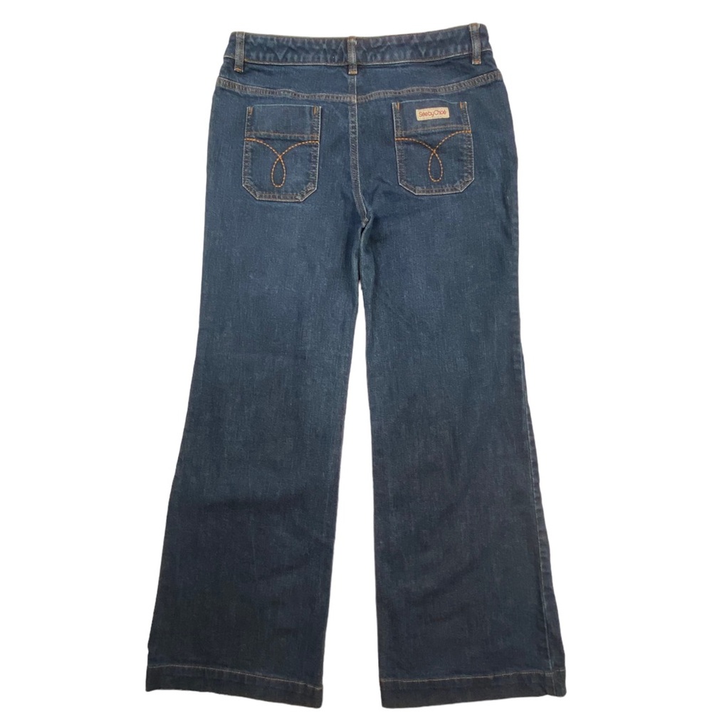 Vintage See By Chloe High Waist Flared Jean Wide Leg 29